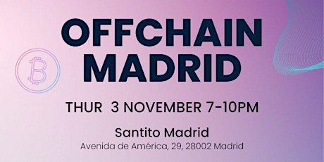 OffChain Madrid - Crypto Drinks primary image