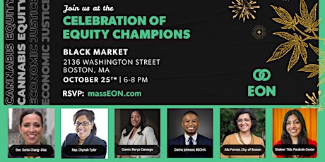 Celebration of Cannabis Equity Champions Fundraising Social primary image