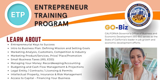 2023 Entrepreneur Training Program (by PACE WBC)-10 Sessions