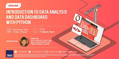 Introduction to Data Analysis and Data Dashboard with Python