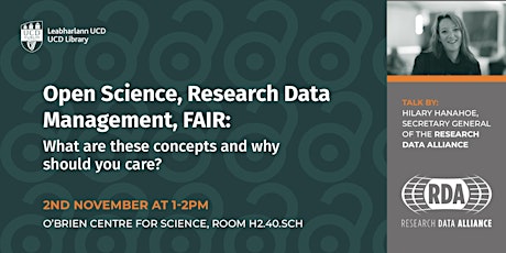 Open science, research data management, FAIR: why should you care? primary image