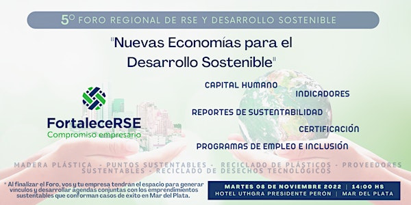 5° Foro Regional de RSE y Sustentabilidad