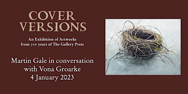 Cover Versions: Martin Gale RHA in conversation with Vona Groarke