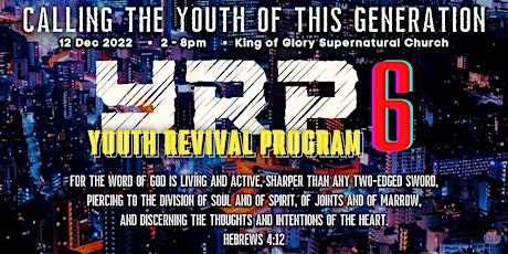YOUTH REVIVAL PROGRAM (YRP) 6 primary image