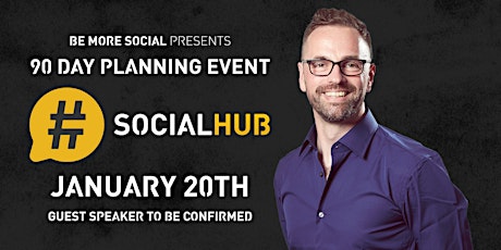 SocialHub - 90 day Social Media Planning Q1 primary image
