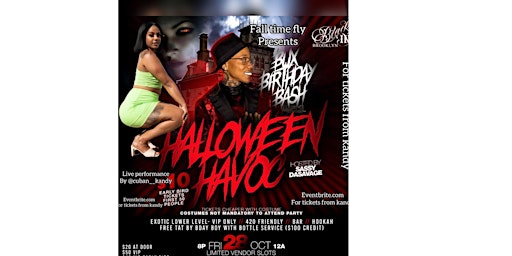 Fall time fly x black ink presents Halloween edition primary image