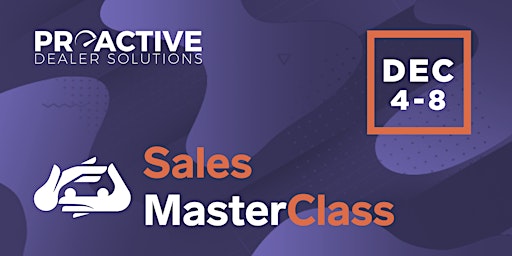 December - Sales MasterClass