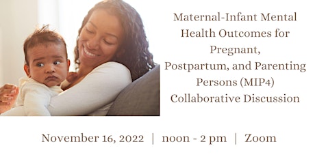 Collaborative Discussion on Maternal Mental Health primary image