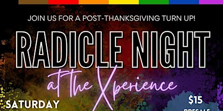 Radicle Night at The Xperience primary image