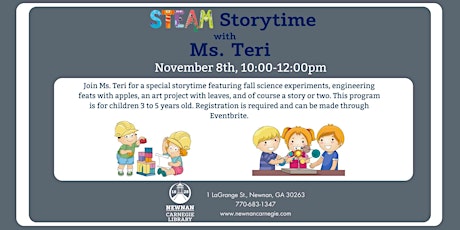 S.T.E.A.M. Storytime