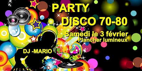 Pary DISCO 70-80 avec DJ MARIO  primary image