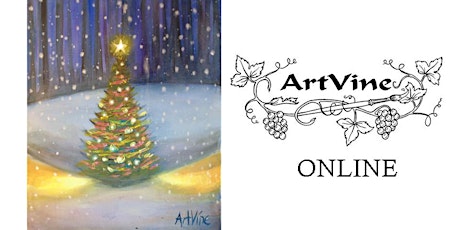 ArtVine Online "Paint at Home", 15th December 2022