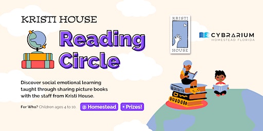 Kristi House Reading Circle at Homestead Cybrarium primary image