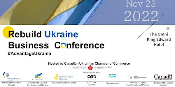 Rebuild Ukraine Business Conference 2022