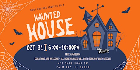 Touch of Grey Rescue Halloween Haunted House