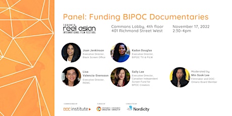 Imagem principal do evento Panel: Funding BIPOC Documentaries