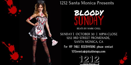 Bloody Sunday at 1212 Santa Monica primary image