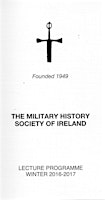Lecture: British Army operations in Ireland in 1922 - 1924
