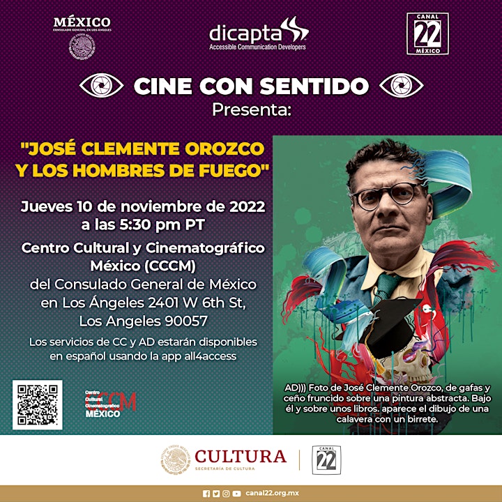 Cine con Sentido - "José Clemente Orozco y los hombres de fuego" image