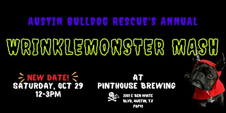 Austin Bulldog Rescue Wrinkle Monster Mash primary image