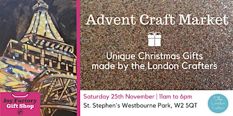 Advent Craft Market | By the London Crafters primary image