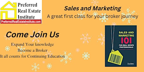 Broker Class-Sales & Marketing primary image
