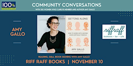 Community Conversations, with member and author, Amy Gallo