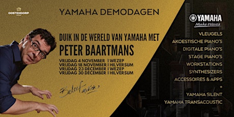 Yamaha Demodagen bij Oostendorp Muziek | Wezep
