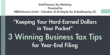 Small Business Year-End Tax Tips primary image
