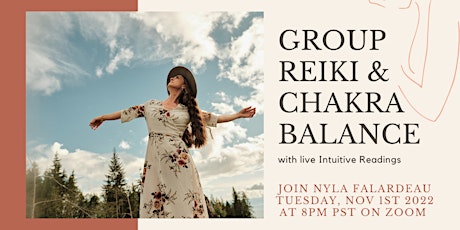 Imagem principal do evento Nov CMBC: Group Reiki & Chakra Balance