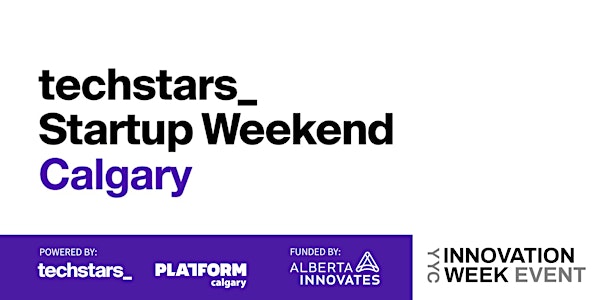 Techstars Startup Weekend Calgary