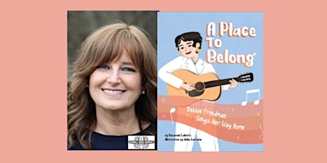 Deborah Lakritz, author of A PLACE TO BELONG - an in-person Boswell event