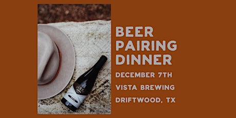 Beer Pairing Dinner: Fireside Stout & Still Austin