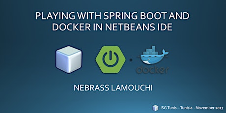 Image principale de Playing with Spring Boot and Docker - ISG Tunis 2017