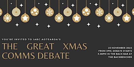 Imagen principal de IABC Aotearoa Great Xmas Comms Debate