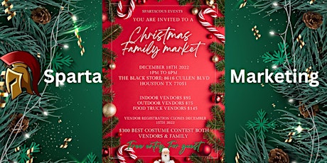 Christmas Family Market Event