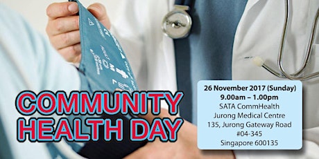 SATA CommHealth Community Health Day at Jurong primary image
