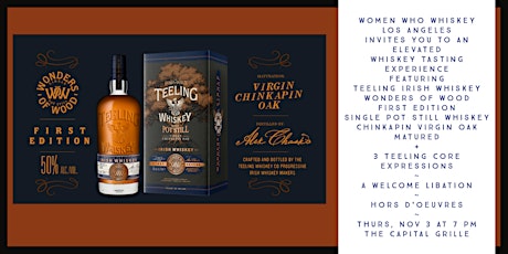Teeling Irish Whiskey Ltd. Edition "Wonders of Wood" Tasting