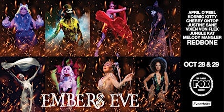 Embers Eve - A Halloween Burlesque Show at The Fox - Sat.Oct 29 primary image