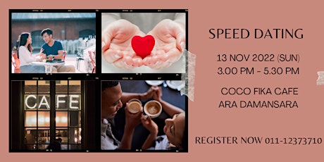 Speed Dating @ Coco Fika Cafe