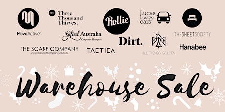 Warehouse Sale feat. Melbourne's Fave New Brands! primary image