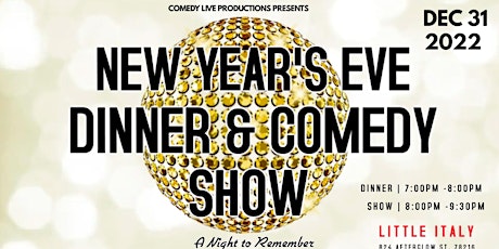 NYE Dinner & Stand-Up Comedy Show