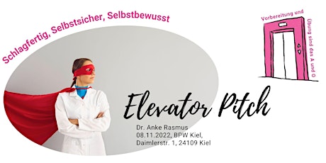 Imagen principal de Schlagfertig, Selbstsicher, Selbstbewusst - Wie ich erfolgreich pitche!