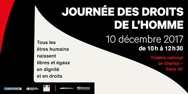 Journée des droits de l'Homme - 10 décembre 2017