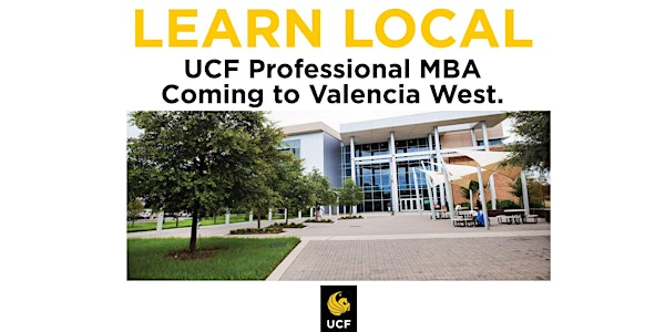 UCF PMBA Valencia West Information Session 04/26/2018