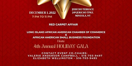 2022 Holiday Gala Hosted by LIAACC & AASBF