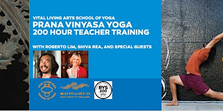 Vital Living Arts School of Yoga / Prana Vinyasa Yoga Teacher Training with Roberto Lim primary image