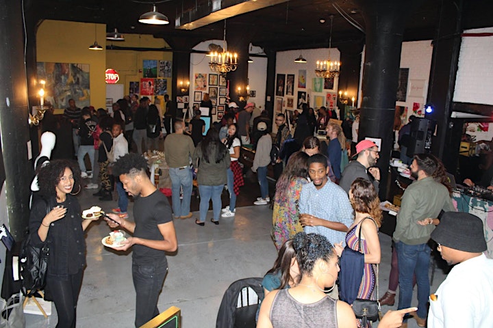 Philly Pop Up Art Exhibit and Poetry Night image