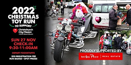 2022 Christchurch Christmas Toy Run primary image