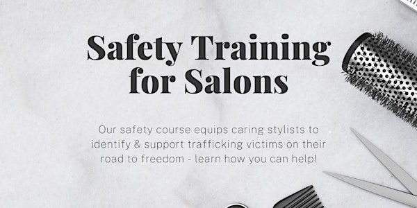 Salon Human Trafficking Safety Course Hosted by Cameron